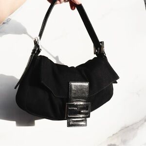 FENDI Neoprene Baguette Vintage